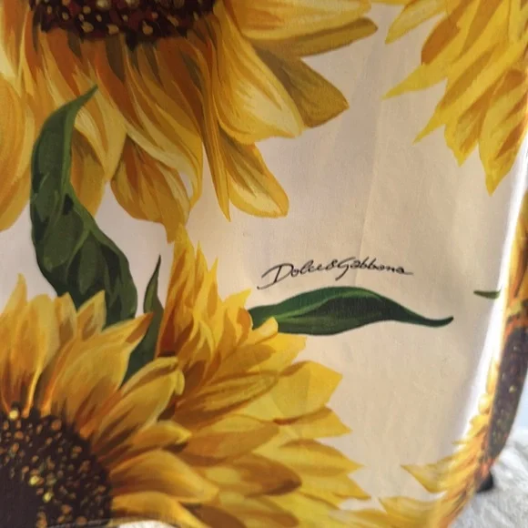 Dolce & Gabbana long Sunflower dress - Picture 8 of 11